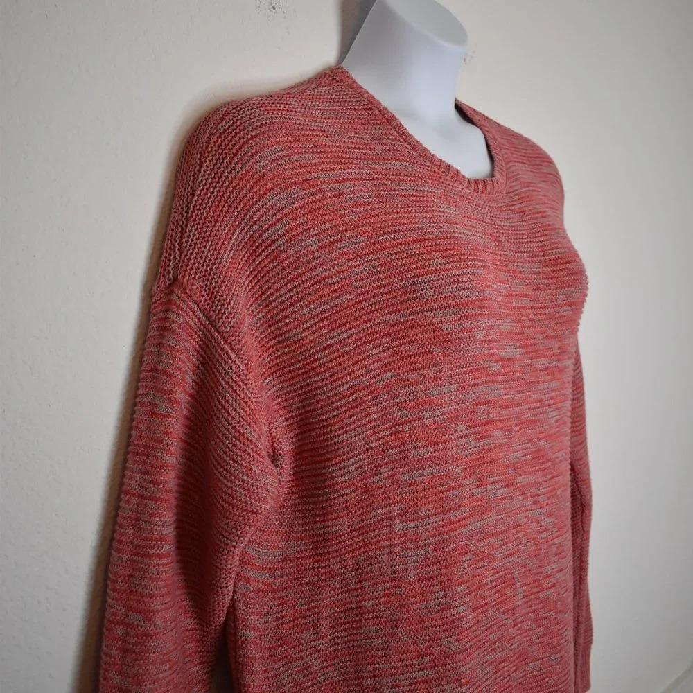 BDG Sweater Sz L Zoe Cable Knit Oversized Slouchy Boho Grunge Streetwear - Picture 7 of 15